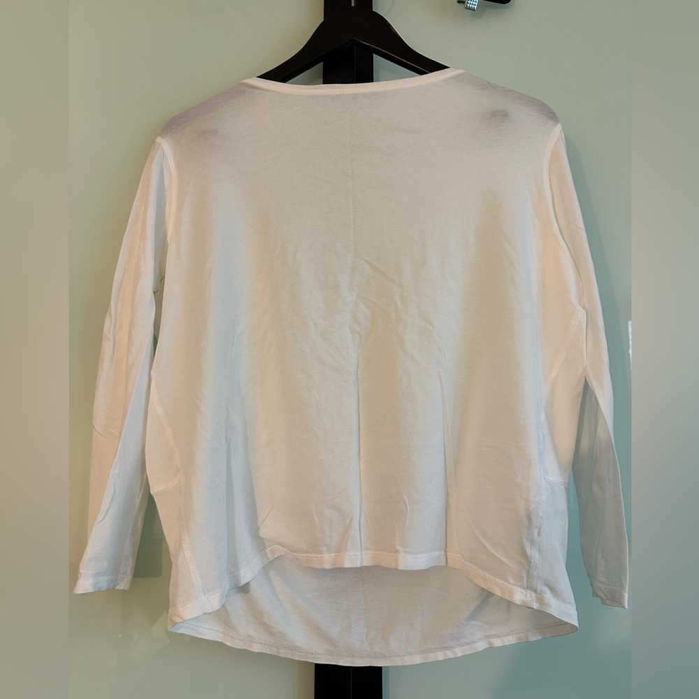 lululemon athletica White Long Sleeve Top